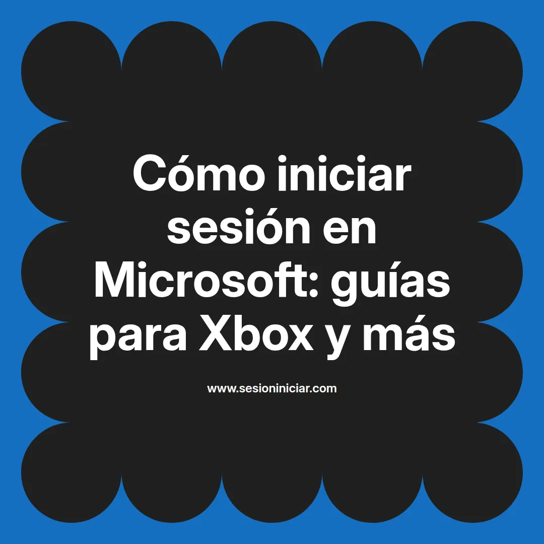Cómo iniciar sesión en Microsoft: guías para Xbox y más