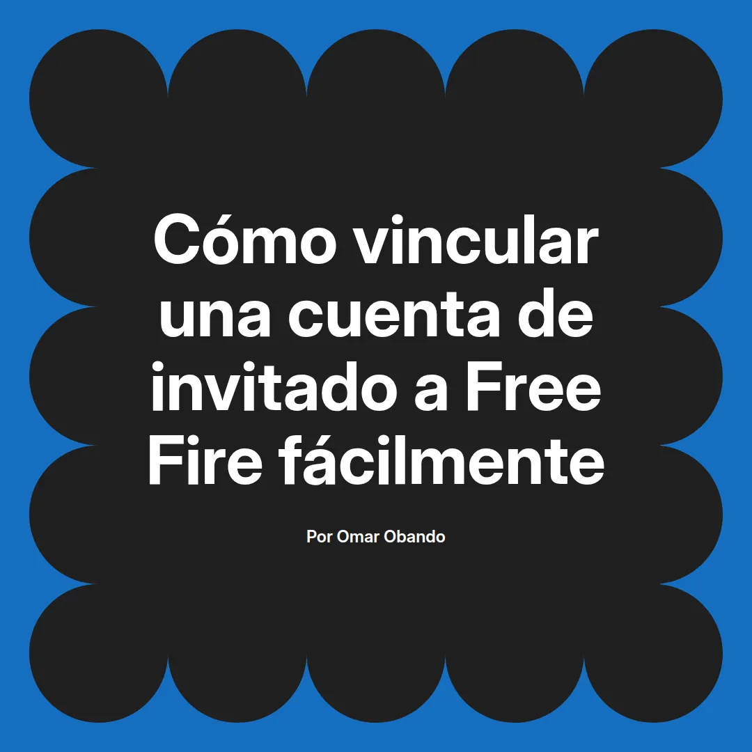 Cómo vincular una cuenta de invitado a Free Fire fácilmente